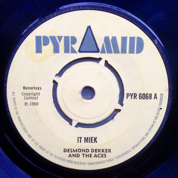 Desmond Dekker & The Aces : It Miek (7", Single, Kno)