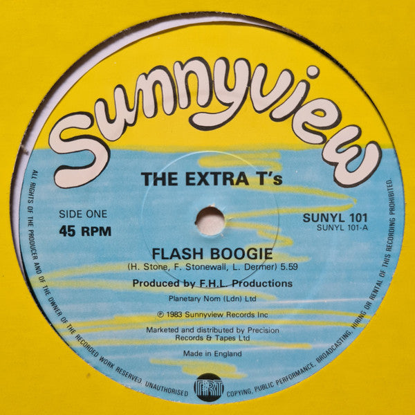 Extra T's : Flash Boogie (12")