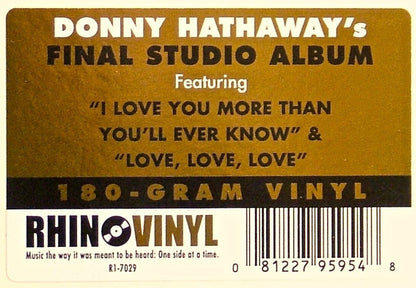 Donny Hathaway : Extension Of A Man (LP, Album, RE, 180)