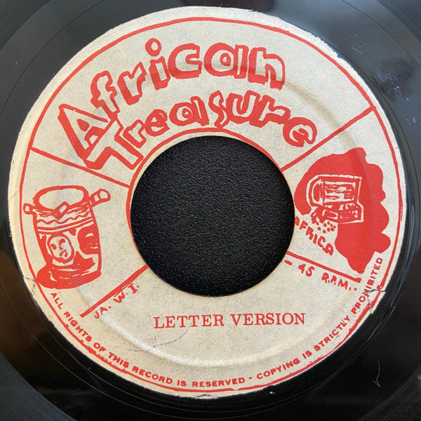 Gregory Isaac* : Write Myself A Letter (7")