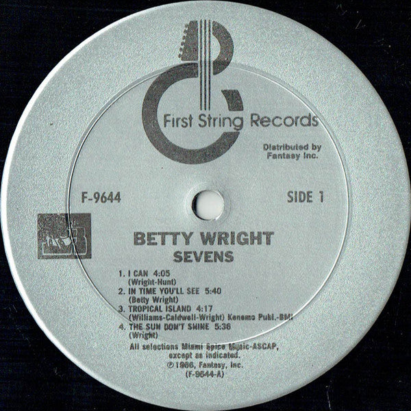 Betty Wright : Sevens (LP, Album)