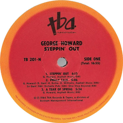 George Howard : Steppin' Out (LP, Album)