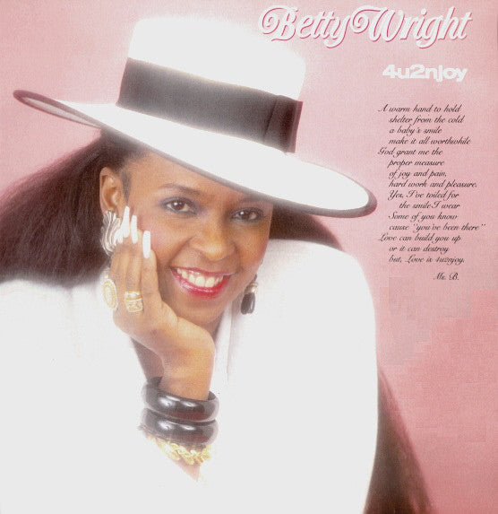 Betty Wright : 4U2NJOY (LP, Album)