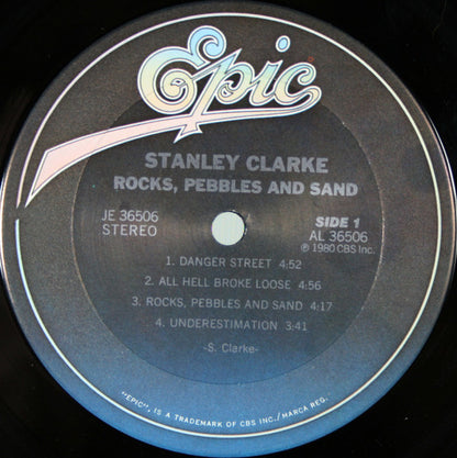 Stanley Clarke : Rocks, Pebbles And Sand (LP, Album, Ter)