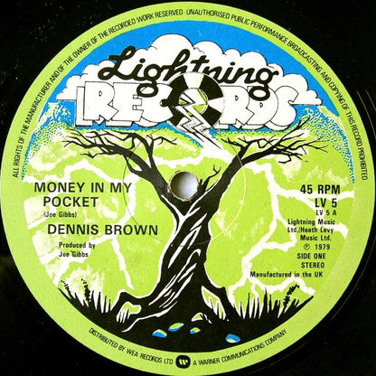 Dennis Brown / Joe Gibbs & The Professionals : Money In My Pocket / Runnings Irie (12", Single)