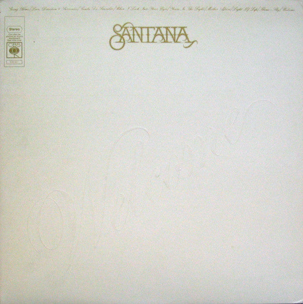 Santana : Welcome (LP, Album, Gat)