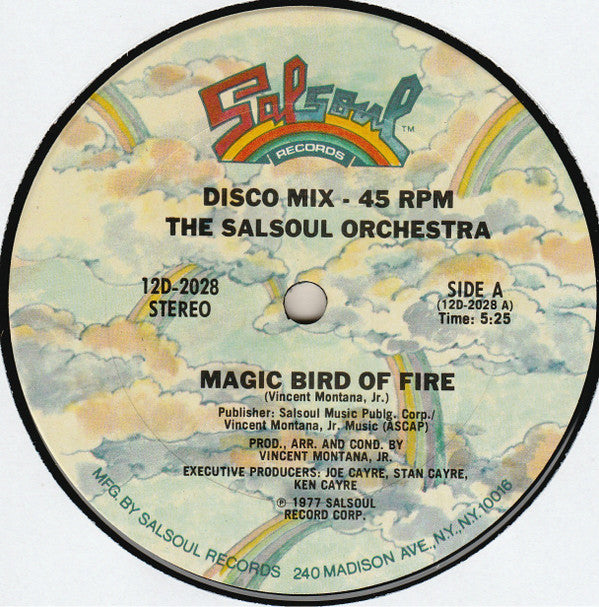 The Salsoul Orchestra : Magic Bird Of Fire (12")