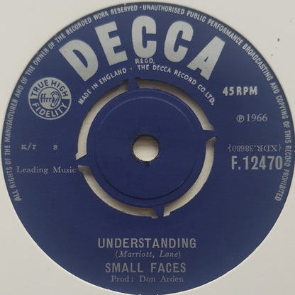 Small Faces : All Or Nothing (7", Single)