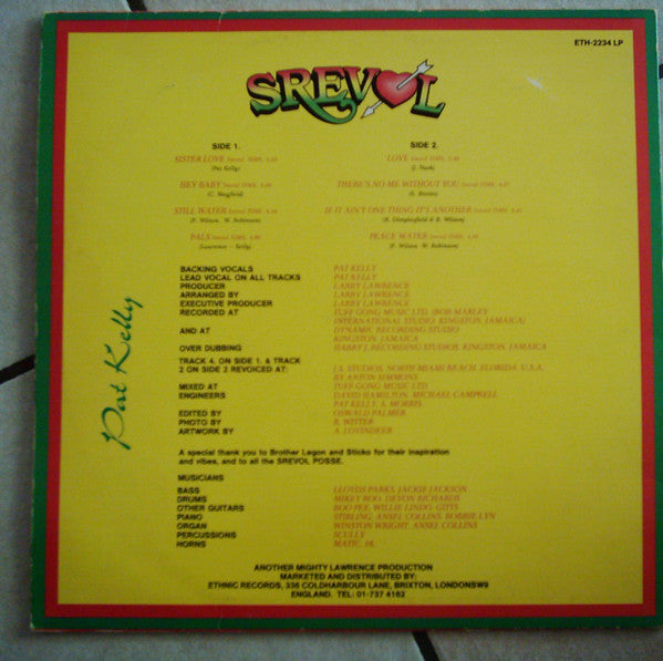 Pat Kelly : Srevol (LP, Album)