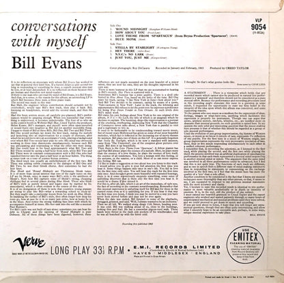 Bill Evans : Conversations With Myself (LP, Album, Mono)