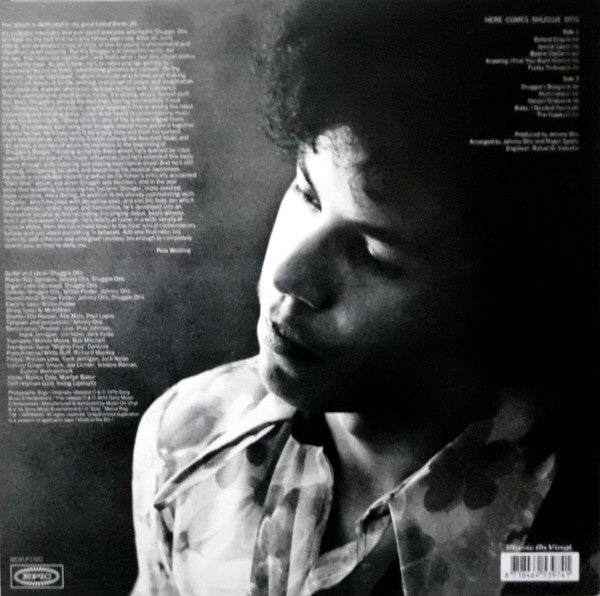 Shuggie Otis : Here Comes Shuggie Otis (LP, Album, RE)