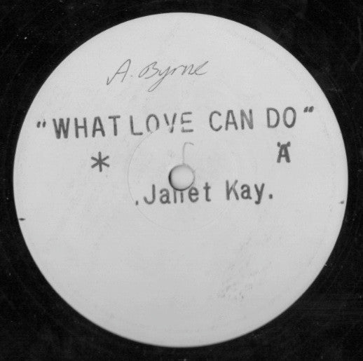 Janet Kay : What Love Can Do / Music Man (12", Single, W/Lbl)