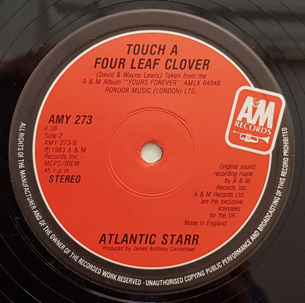 Atlantic Starr : One Love (Special Re-Mix) (12", Single)