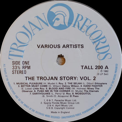 Various : The Trojan Story Volume Two (3xLP, Album, Comp, Ltd, Blu + Box)