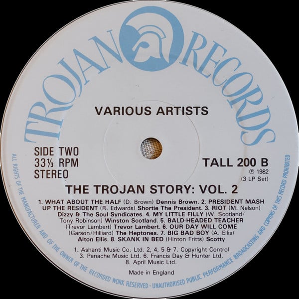 Various : The Trojan Story Volume Two (3xLP, Album, Comp, Ltd, Blu + Box)