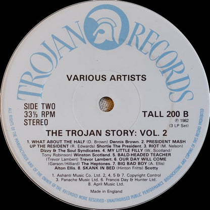 Various : The Trojan Story Volume Two (3xLP, Album, Comp, Ltd, Blu + Box)