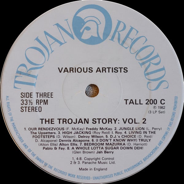 Various : The Trojan Story Volume Two (3xLP, Album, Comp, Ltd, Blu + Box)