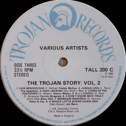 Various : The Trojan Story Volume Two (3xLP, Album, Comp, Ltd, Blu + Box)