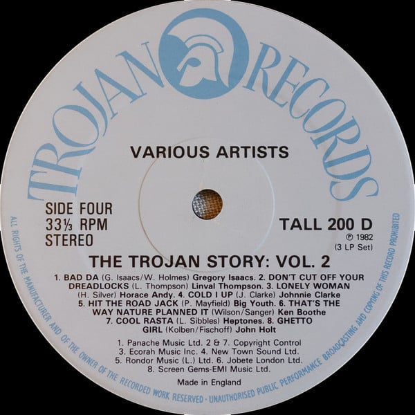 Various : The Trojan Story Volume Two (3xLP, Album, Comp, Ltd, Blu + Box)