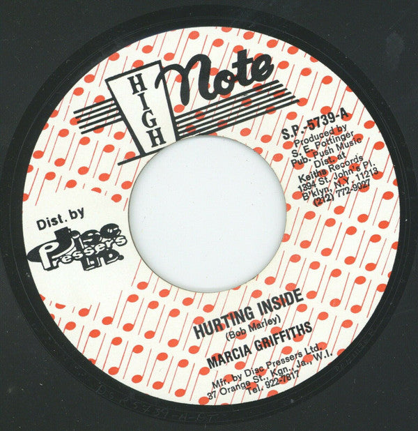 Marcia Griffiths, The Revolutionaries : Hurting Inside / Still Hurting (7")