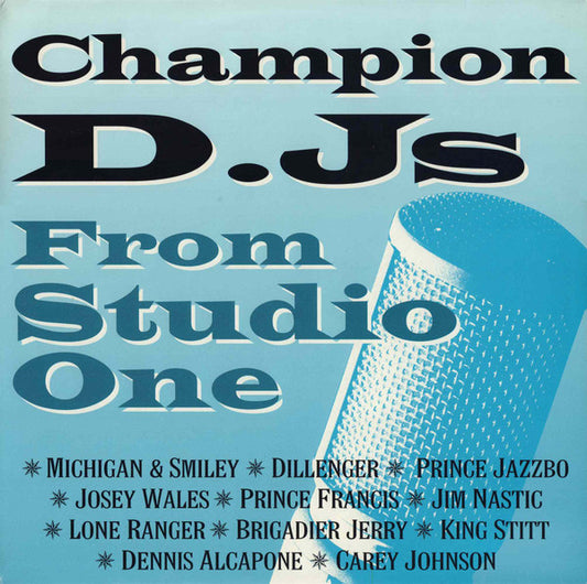 Various : Champion D.Js From Studio One (LP, Comp)