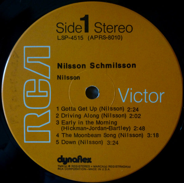 Harry Nilsson : Nilsson Schmilsson (LP, Album, Dyn)