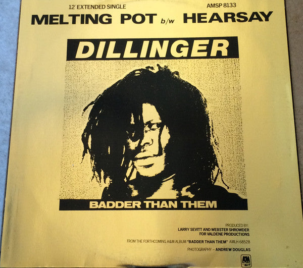 Dillinger : Melting Pot / Hearsay (12")