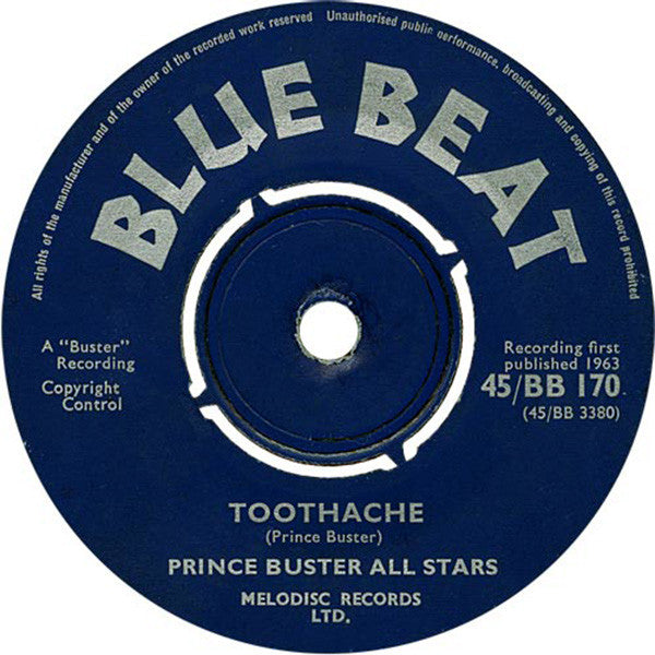 Prince Buster / Prince Buster's All Stars : Madness / Toothache (7", Single)