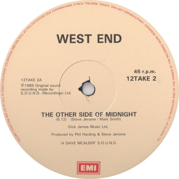 West End (3) : The Other Side Of Midnight (12")