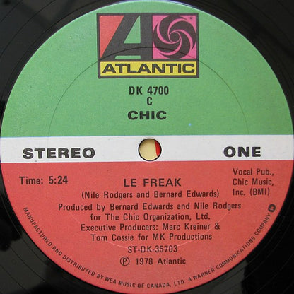 Chic : Le Freak (12")