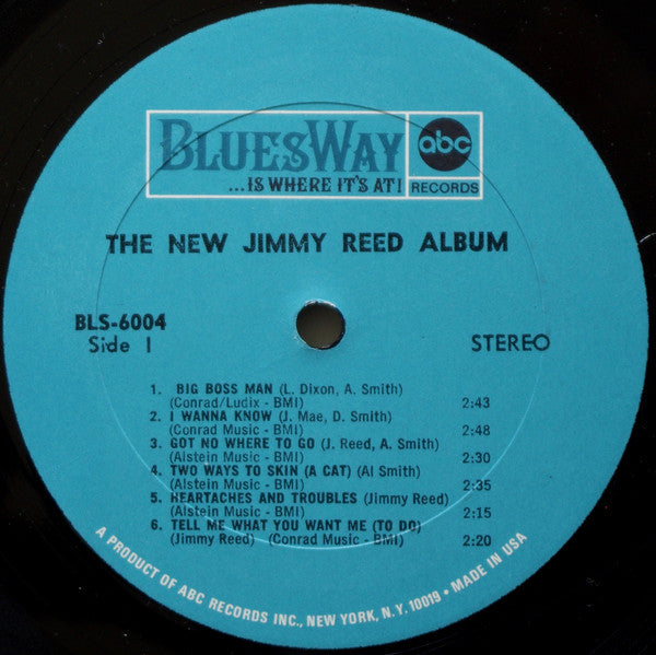 Jimmy Reed : The New Jimmy Reed Album (LP, Album)