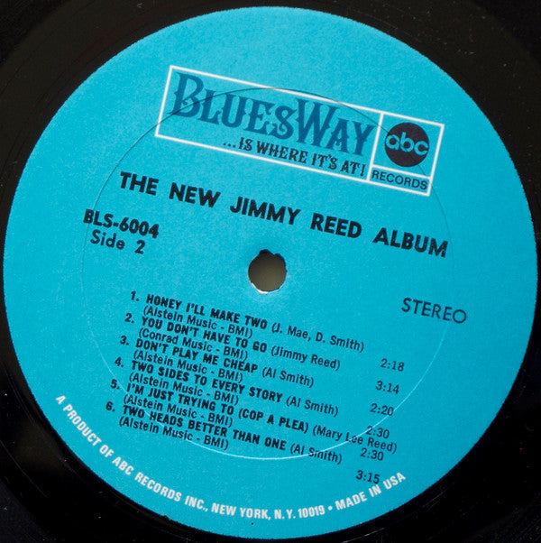 Jimmy Reed : The New Jimmy Reed Album (LP, Album)