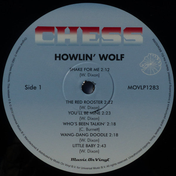 Howlin' Wolf : Howlin' Wolf (LP, Album, RE, 180)