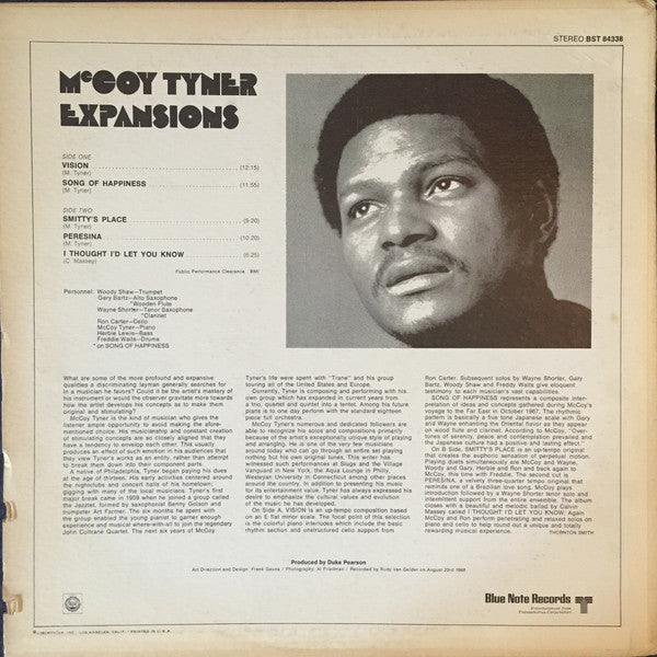 McCoy Tyner : Expansions (LP, Album, RE)