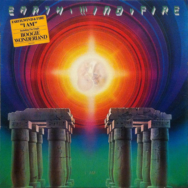 Earth, Wind & Fire : I Am (LP, Album, Gat)