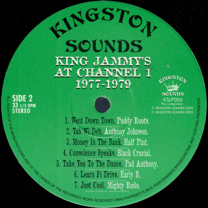 Various : King Jammy's At Channel 1 1977-1979 (LP, Comp)