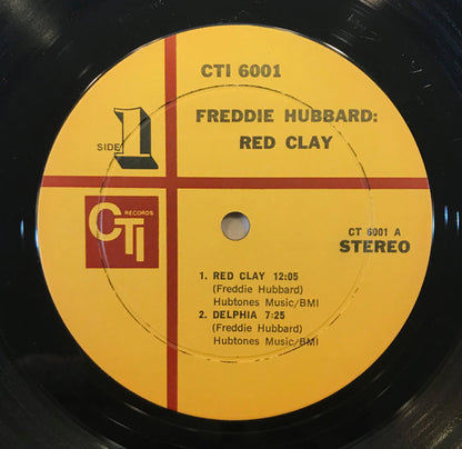 Freddie Hubbard : Red Clay (LP, Album, Gat)