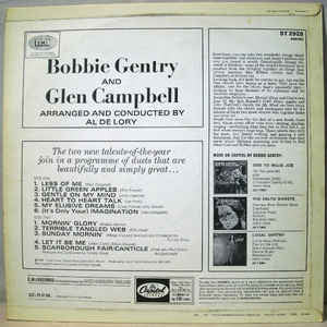 Bobbie Gentry & Glen Campbell : Bobbie Gentry & Glen Campbell (LP, Album, Gre)