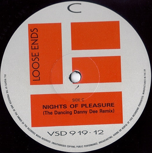 Loose Ends : Nights Of Pleasure (2x12", Gat)