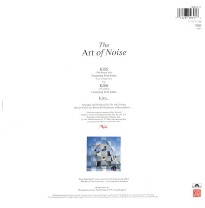 The Art Of Noise Featuring Tom Jones : Kiss (12", Single)