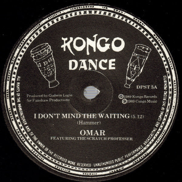 Omar : I Don't Mind The Waiting (12")