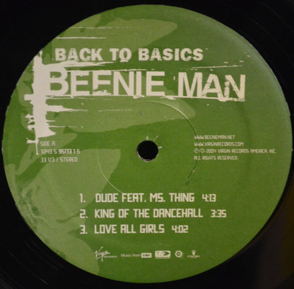 Beenie Man : Back To Basics (2xLP, Album)