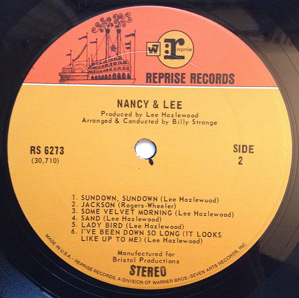 Nancy Sinatra & Lee Hazlewood : Nancy & Lee (LP, Album)