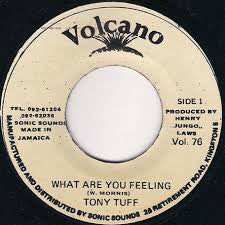 Tony Tuff : What Are You Feeling (7", Single)