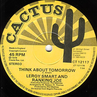 Leroy Smart & Ranking Joe : Miserable Woman / Think About Tomorrow (12")