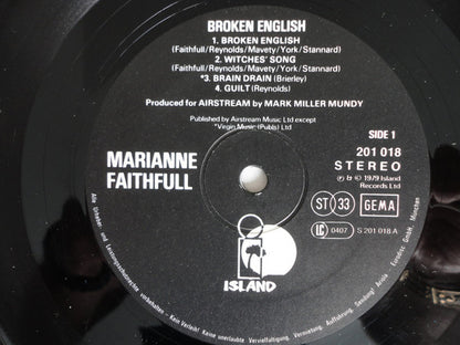 Marianne Faithfull : Broken English (LP, Album)