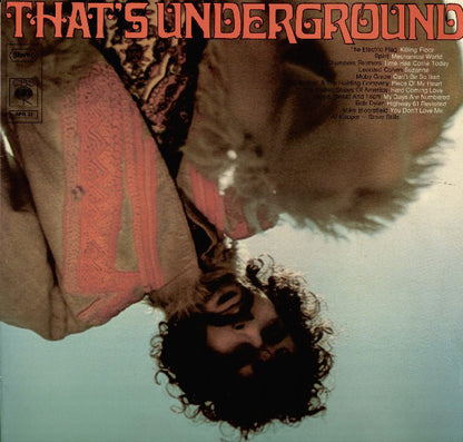 Various : That's Underground (The Rock Machine Turns You On) (LP, Comp, Ora)