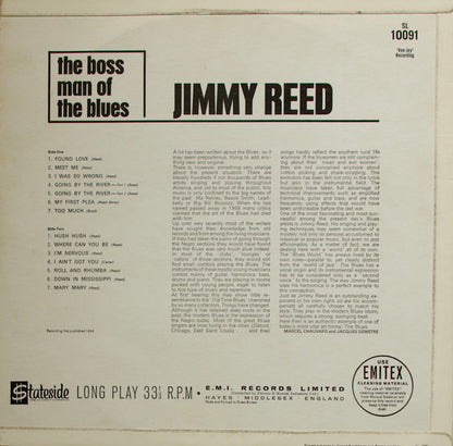 Jimmy Reed : The Boss Man Of The Blues (LP, Comp, Mono)