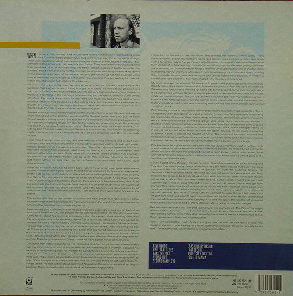 Pete Townshend : White City (A Novel) (LP, Album)