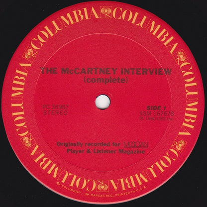 Paul McCartney : The McCartney Interview (LP)